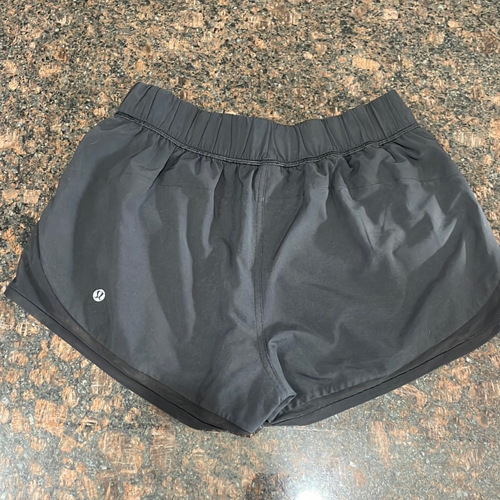 Lulu Lemon reversible running shorts